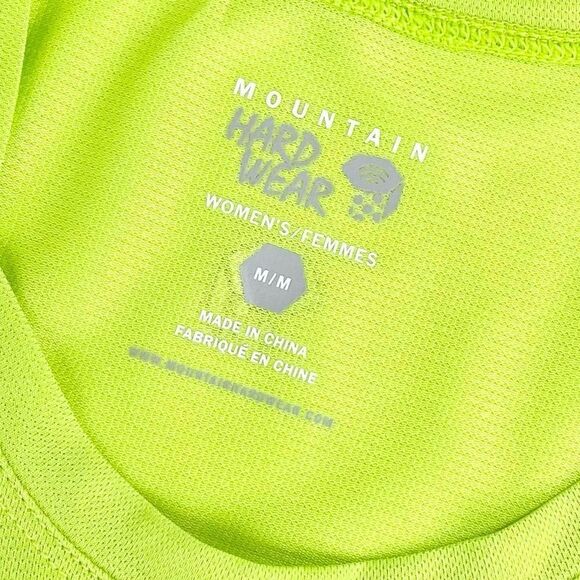 Mountain hardware bright yellow thermal base layer long sleeve tech shirt M - Picture 4 of 14